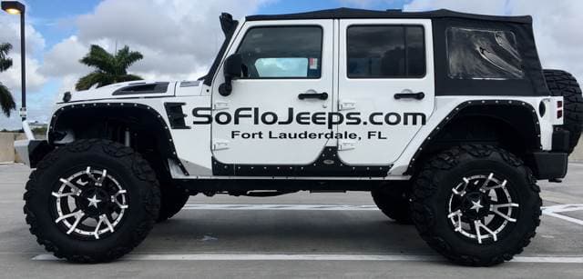 Custom Lifted 2015 Jeep Wrangler Unlimited
