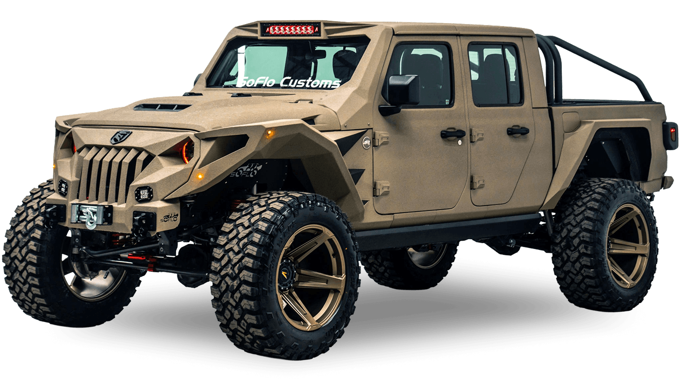 THE SPARTAN EDITION JEEP GLADIATOR