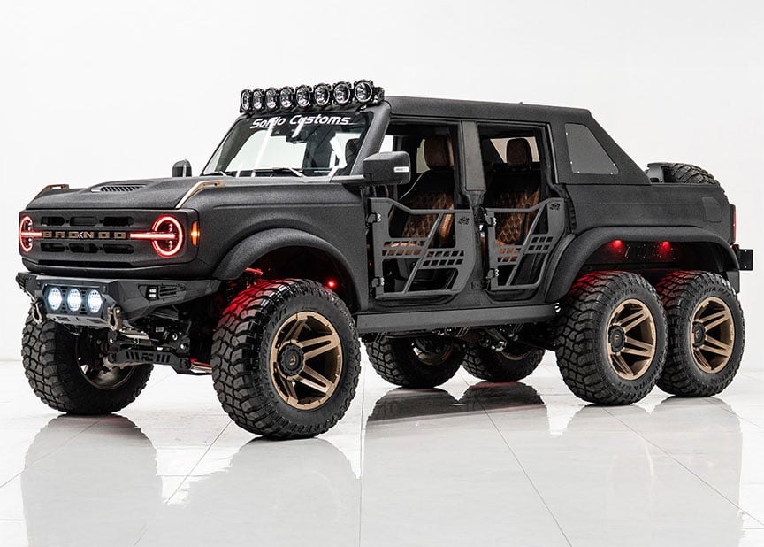 SoFlo Customs Dark Horse 6x6 Bronco