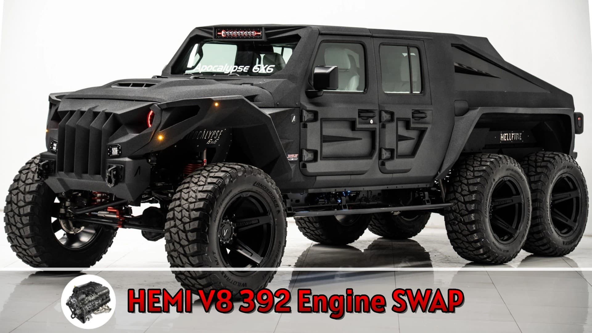 2025 APOCALYPSE HELLFIRE 6X6 8 PASSENGER
