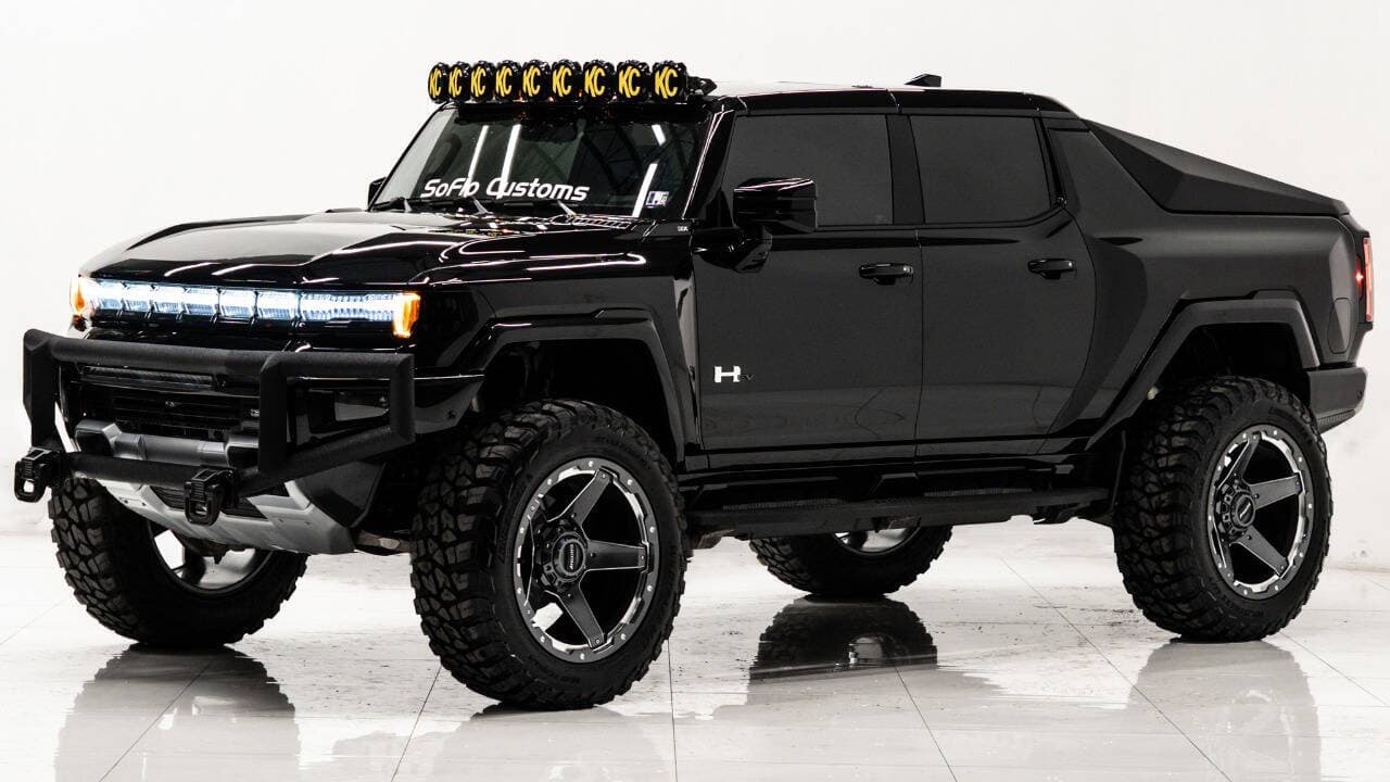 Custom Lifted 2025 GMC HUMMER EV - Soflo Customs