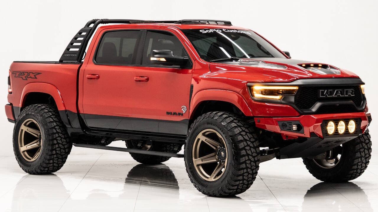Custom Lifted RAM TRX Trucks for Sale - or Build Your Own at SoFlo Customs