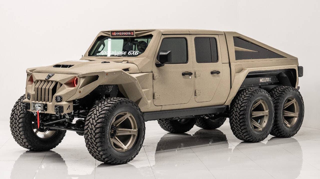2025 APOCALYPSE HELLFIRE 6X6 Tan 3.6L V6 Cylinder Engine (285 hp @ 6400 ...