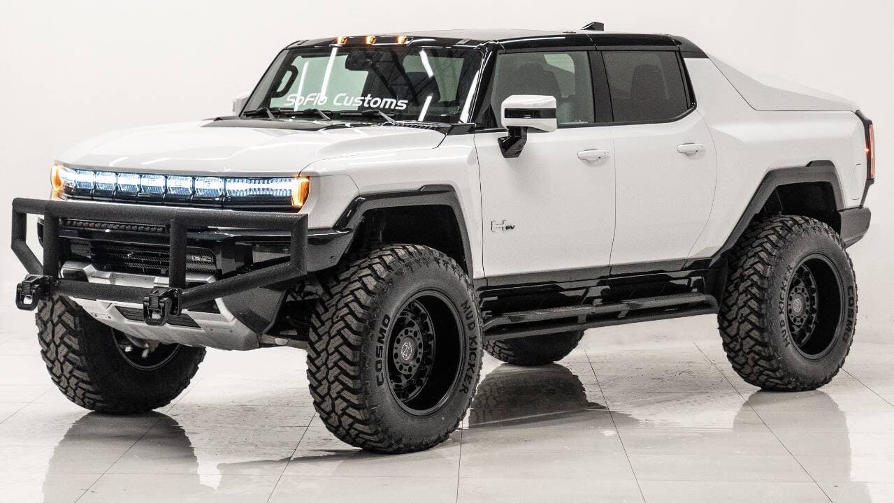 Custom Lifted 2022 GMC HUMMER EV - Soflo Customs