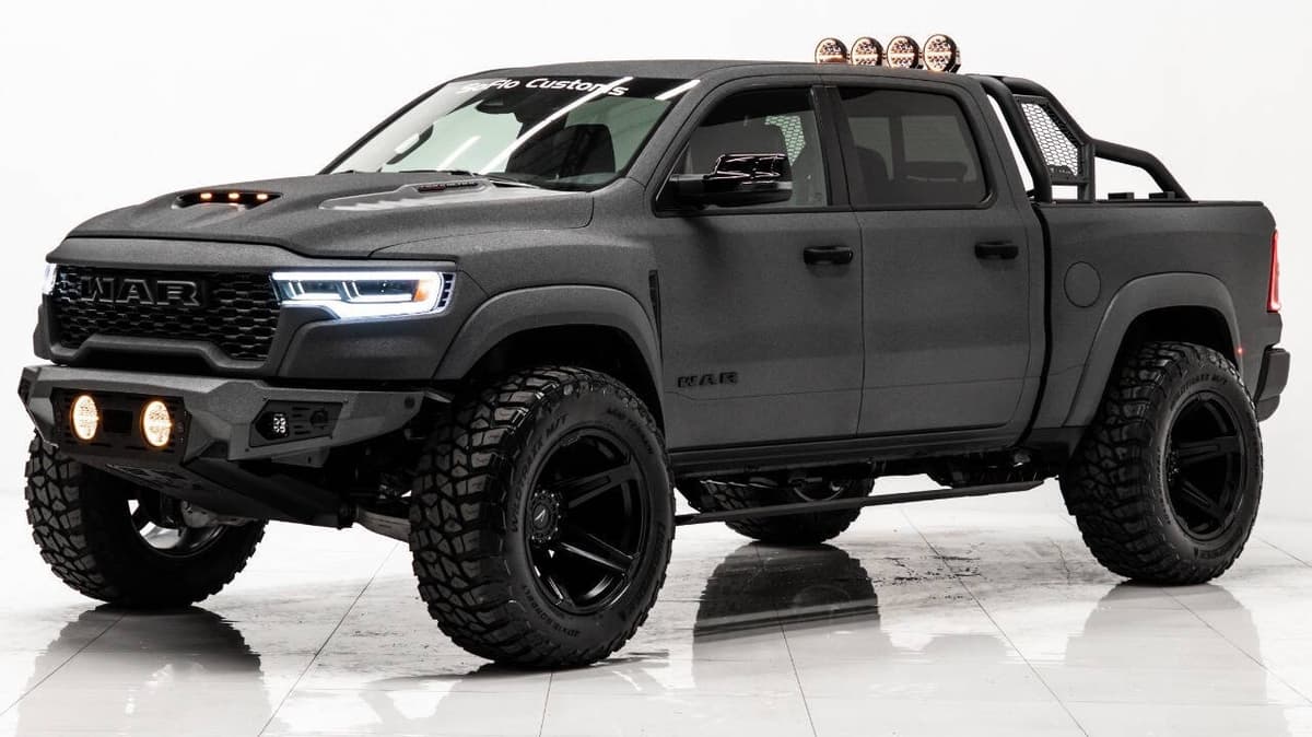 2025 RAM 1500 Gray 3.0L I6 Twin Turbocharger - Soflo Customs