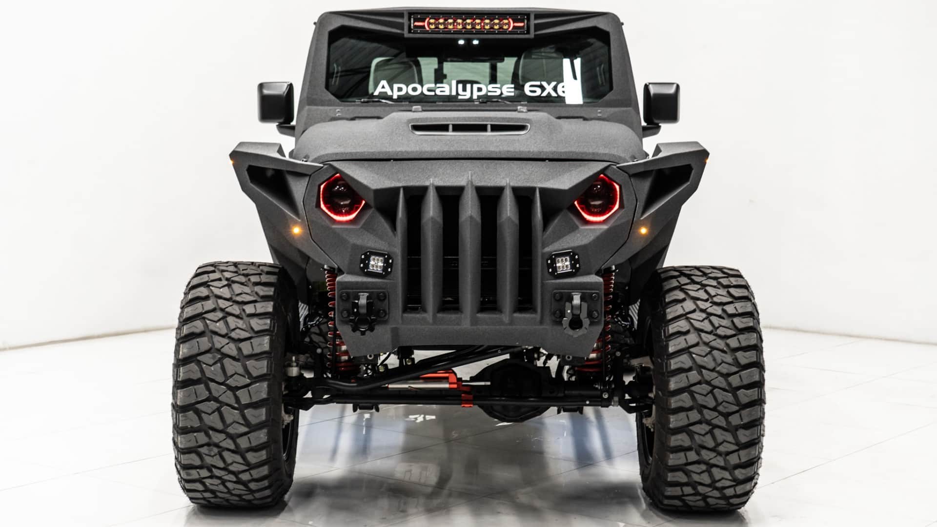 Soflo Custom Ranger 2025 APOCALYPSE HELLFIRE 6X6 8 PASSENGER Gray V8 6.4L - Soflo Customs