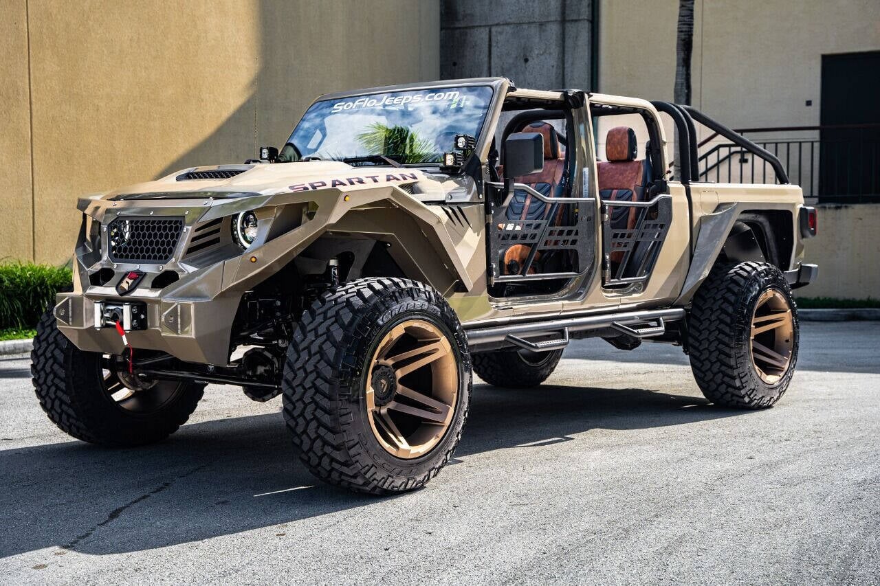 Soflo Custom Ranger 2020 JEEP GLADIATOR TAN - Soflo Customs