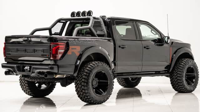2024 FORD F-150 RAPTOR R Black 5.2L V8 Supercharger - Soflo Customs