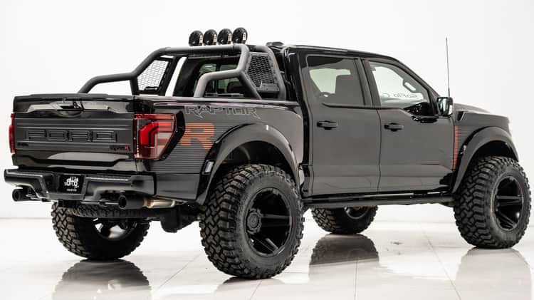 2024 FORD F-150 RAPTOR R Black 5.2L V8 Supercharger - Soflo Customs