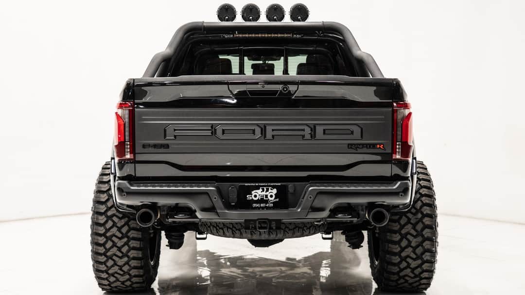 2024 FORD F-150 RAPTOR R Black 5.2L V8 Supercharger - Soflo Customs