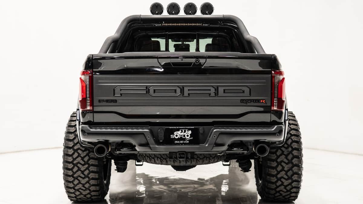 2024 FORD F-150 RAPTOR R Black 5.2L V8 Supercharger - Soflo Customs