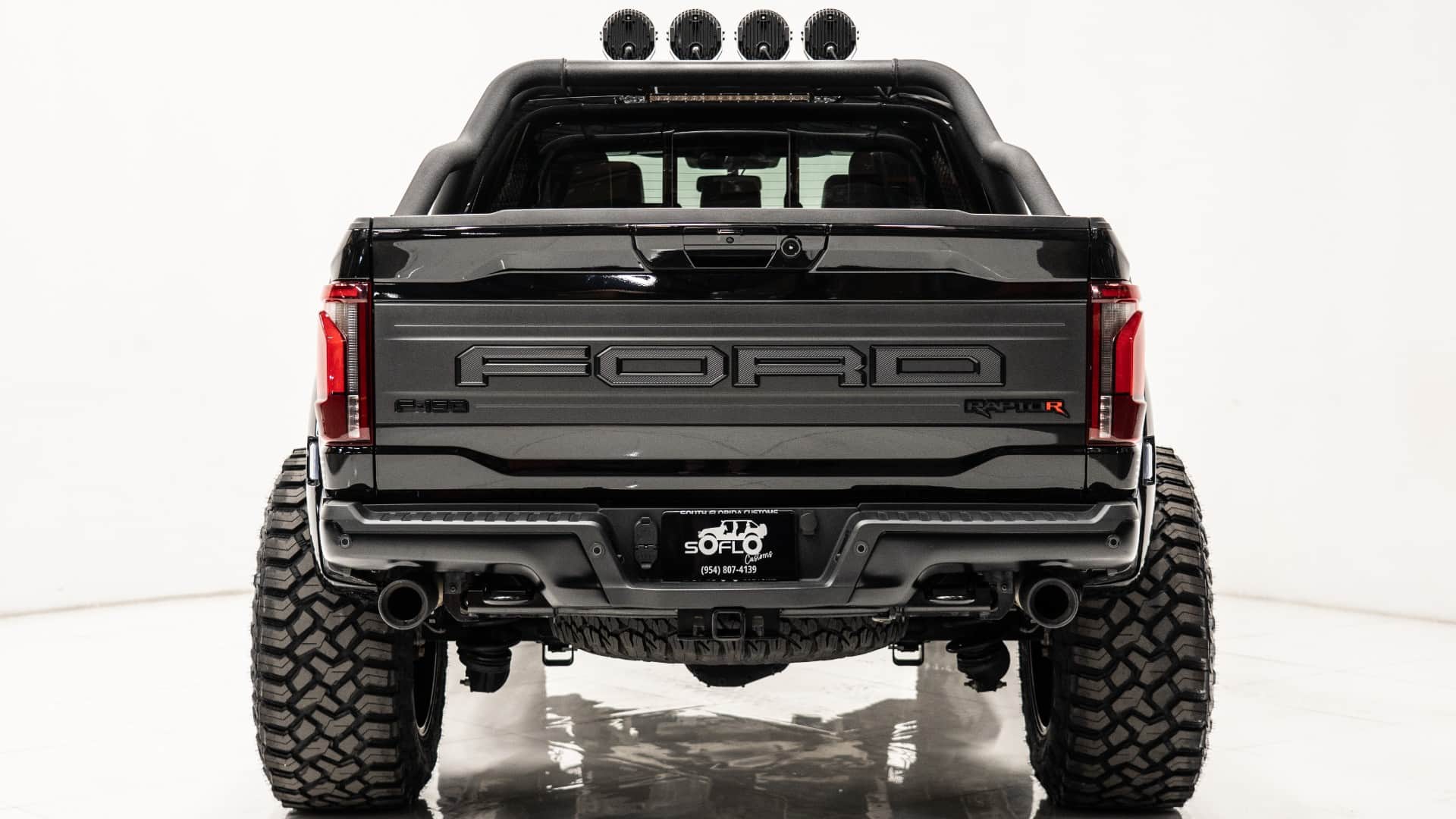 2024 FORD F-150 RAPTOR R Black 5.2L V8 Supercharger - Soflo Customs