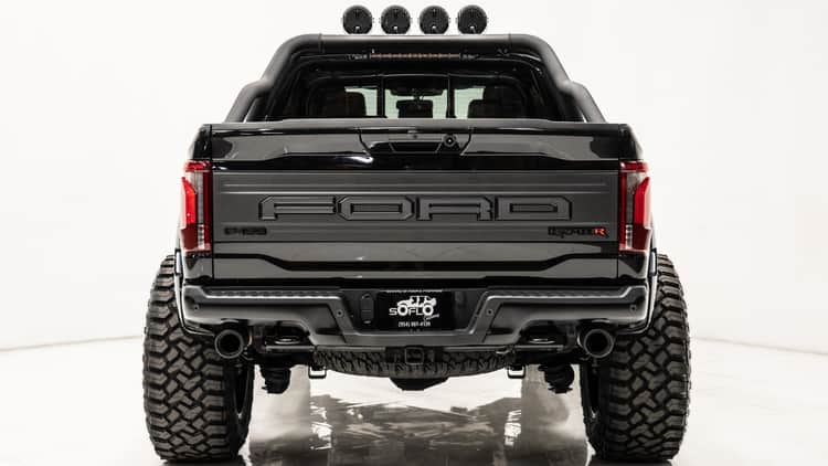 2024 FORD F-150 RAPTOR R Black 5.2L V8 Supercharger - Soflo Customs
