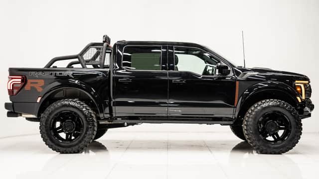 2024 FORD F-150 RAPTOR R Black 5.2L V8 Supercharger - Soflo Customs