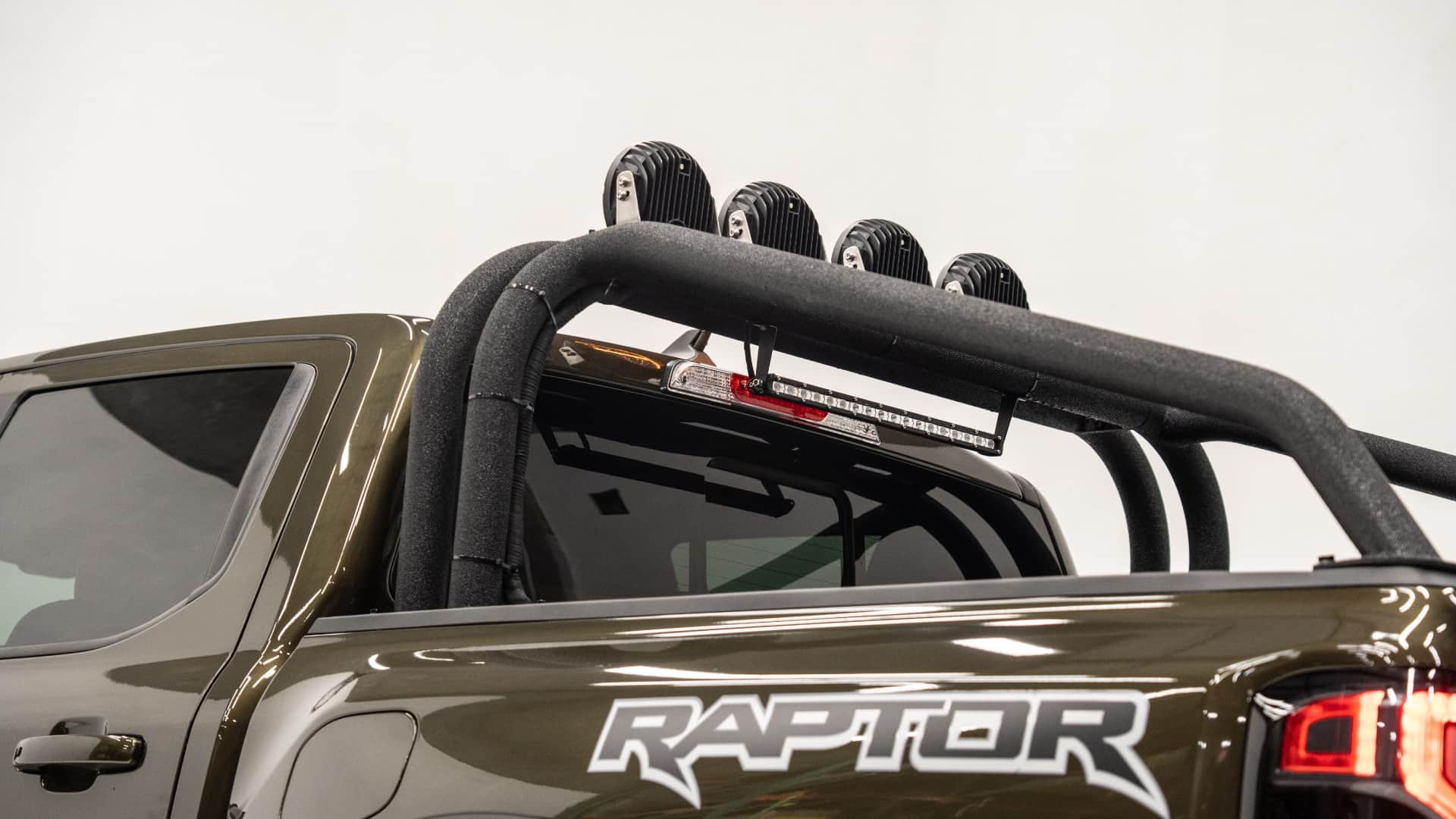 Custom Lifted 2024 FORD RANGER Green 3.0L V6 Cylinder Engine (405 hp ...