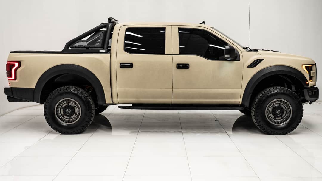Custom Lifted 2020 FORD F-150 Tan - Soflo Customs