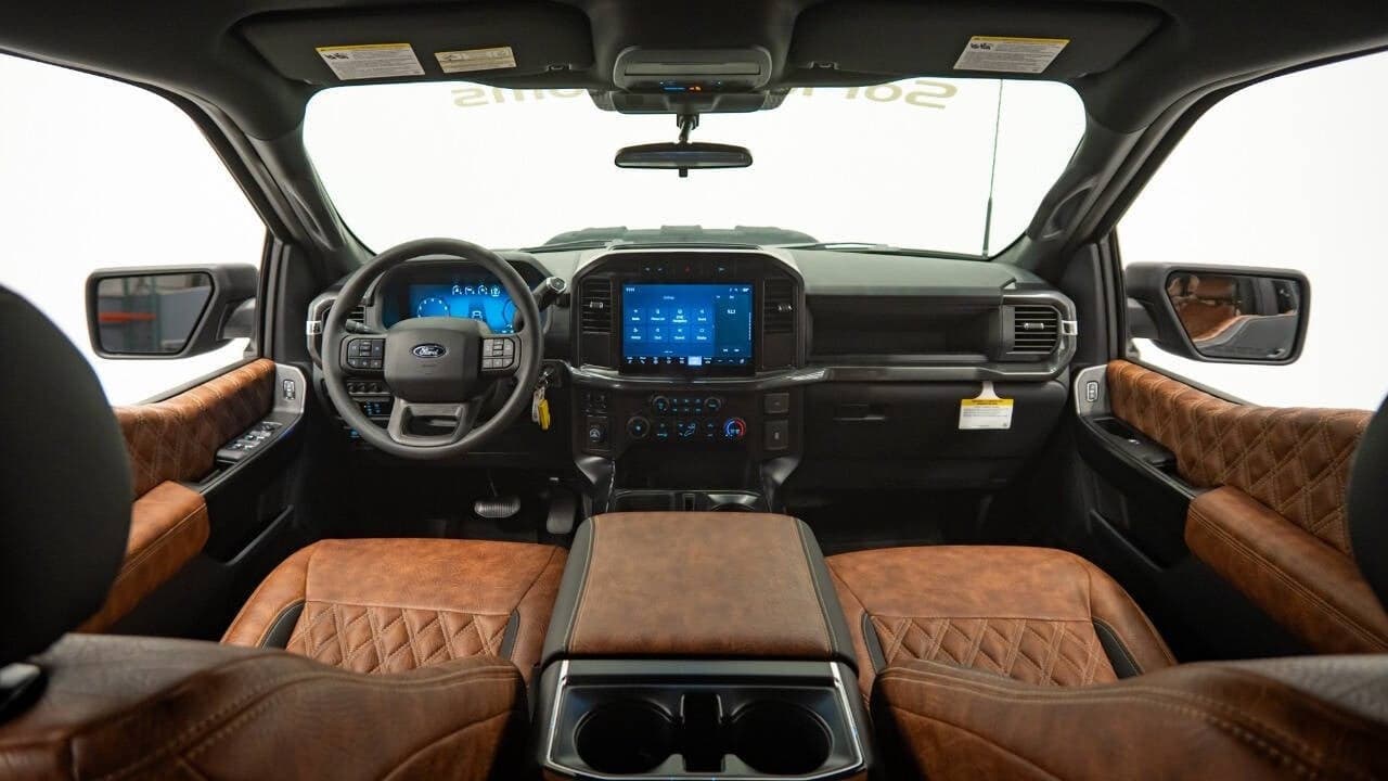 2024 FORD F-150 in Armor Coated Black, photo 27 of 58