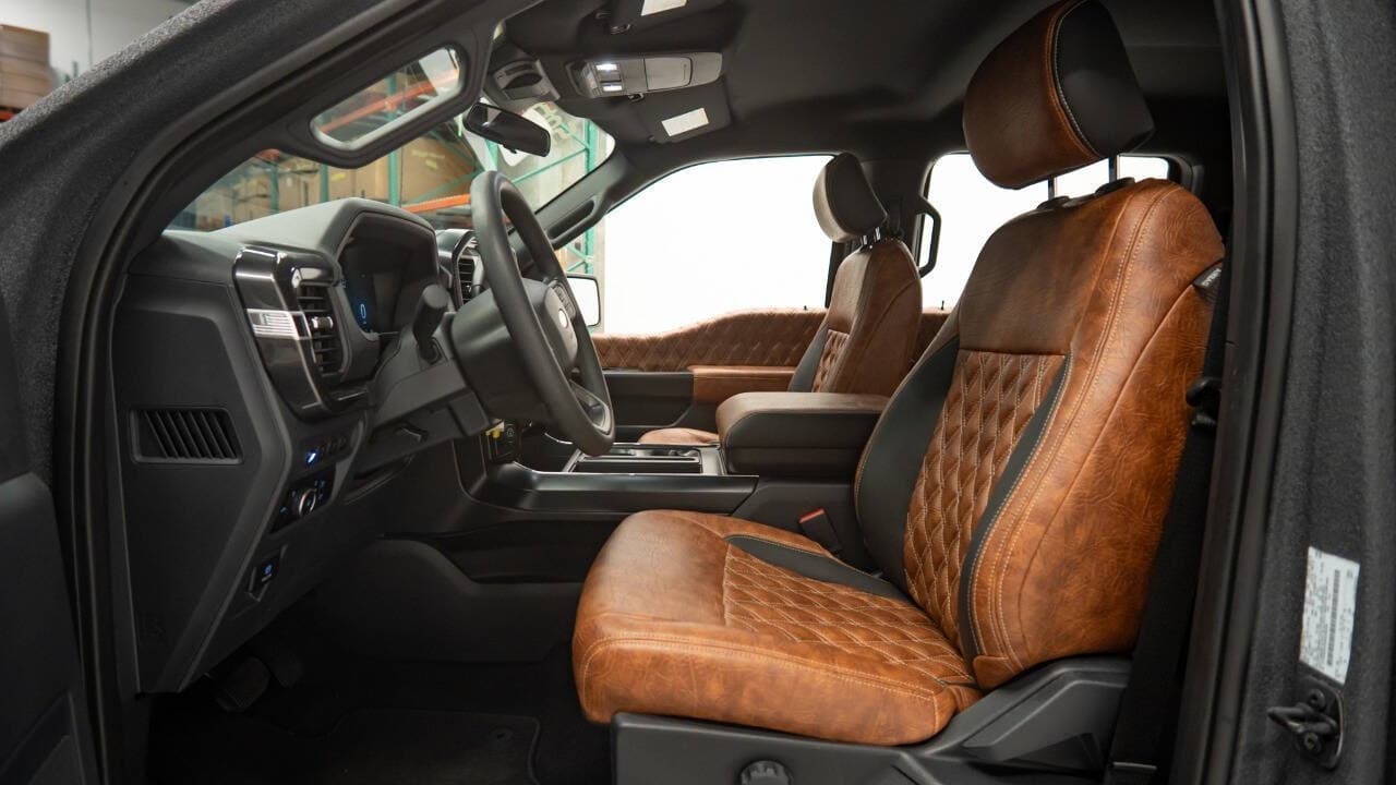 2024 FORD F-150 in Armor Coated Black, photo 46 of 58
