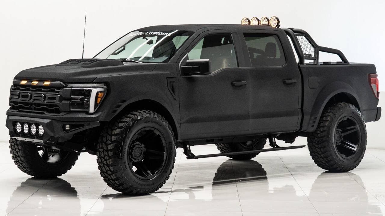 2024 FORD F-150 in Armor Coated Black, photo 9 of 58