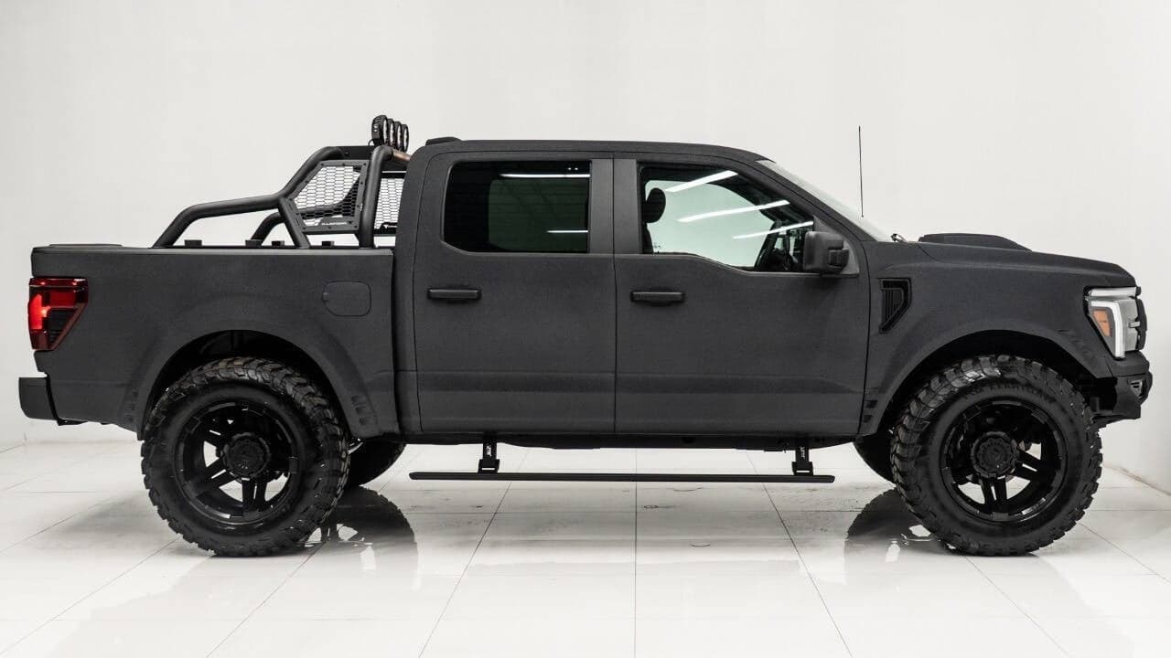 2024 FORD F-150 in Armor Coated Black, photo 5 of 58