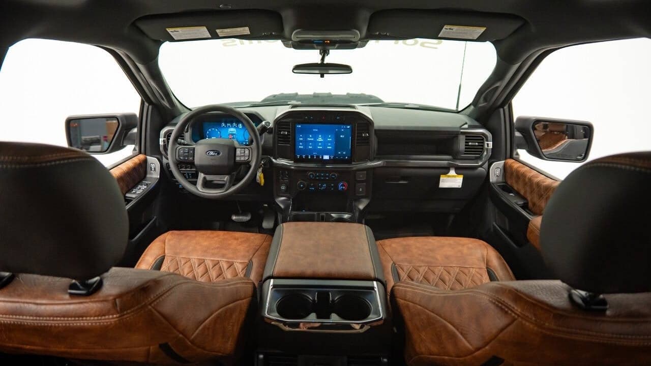 2024 FORD F-150 in Armor Coated Black, photo 28 of 58