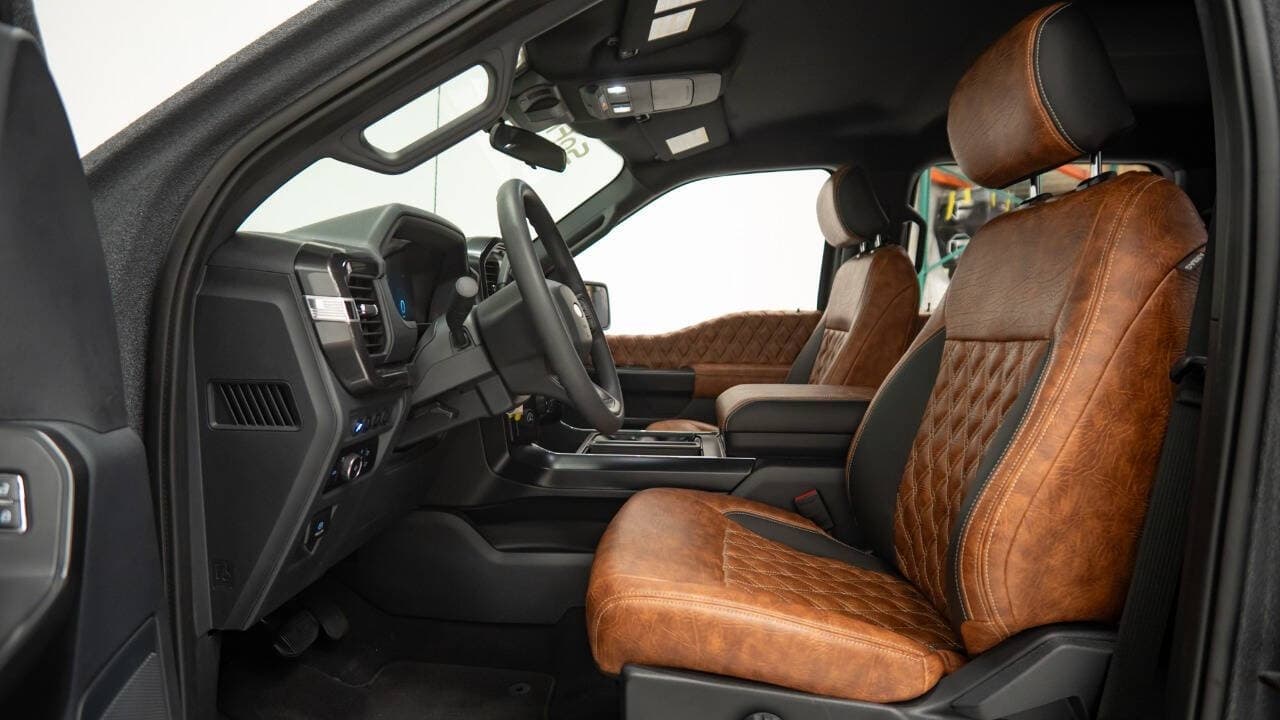 2024 FORD F-150 in Armor Coated Black, photo 38 of 58