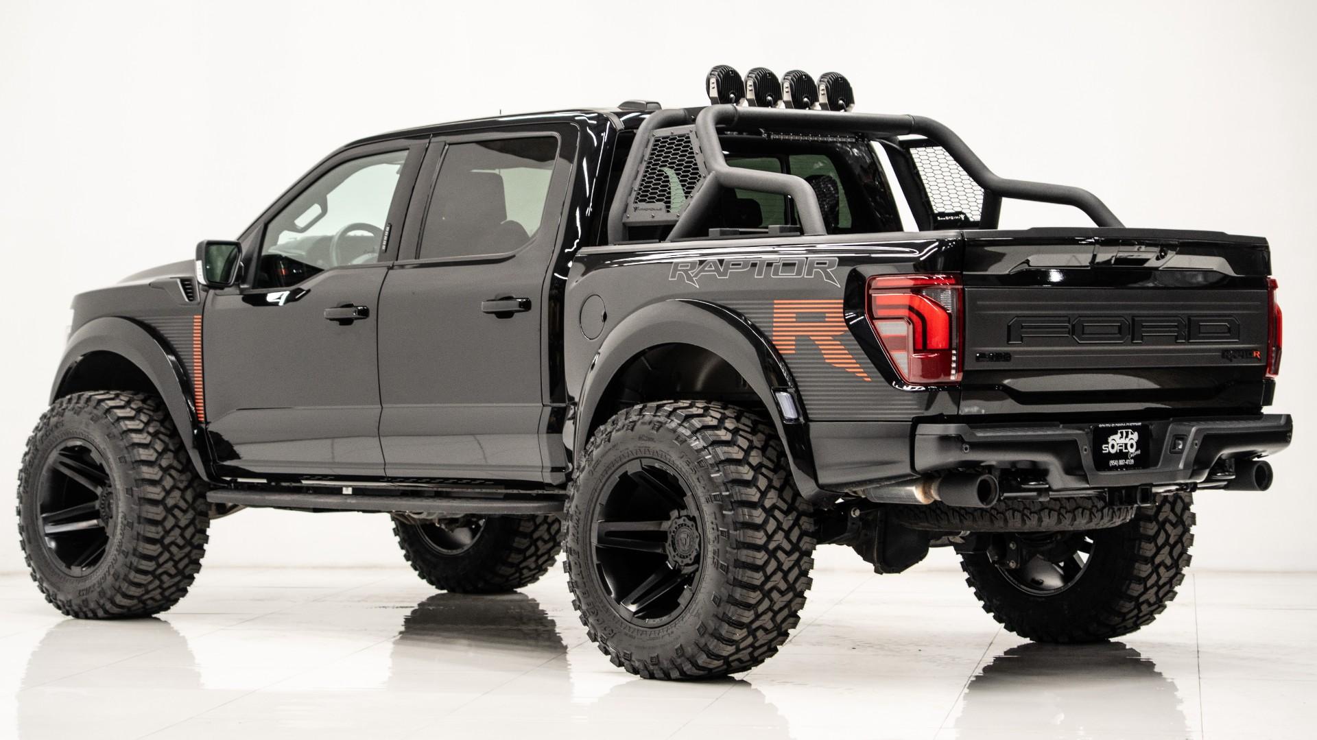 2024 FORD F-150 RAPTOR R in Black, photo 8 of 57