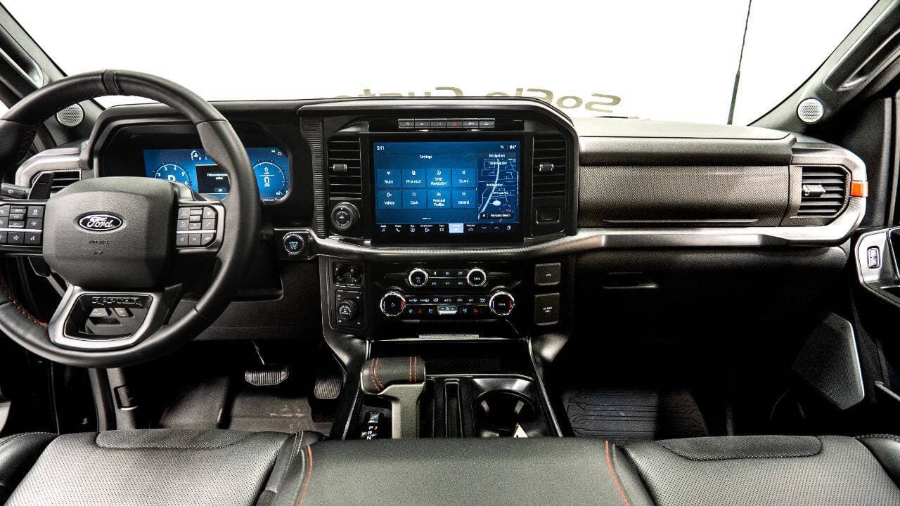 2024 FORD F-150 in Black, photo 3 of 5
