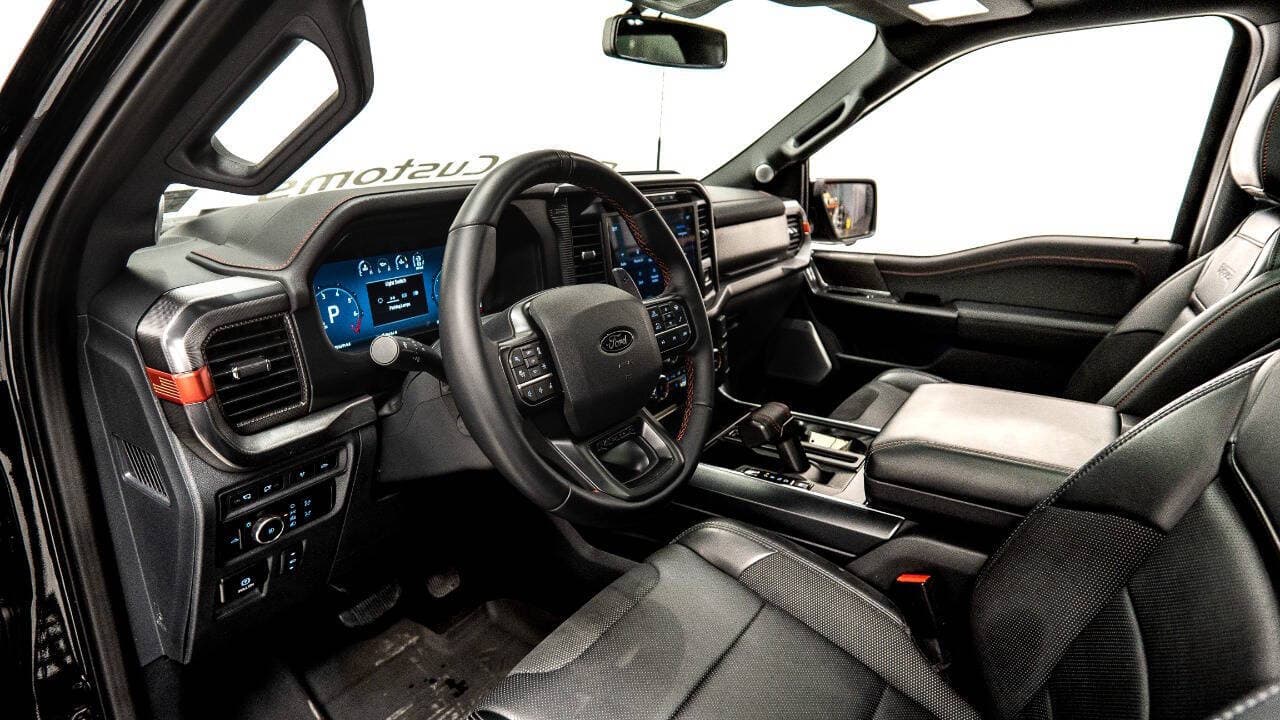 2024 FORD F-150 in Black, photo 4 of 5