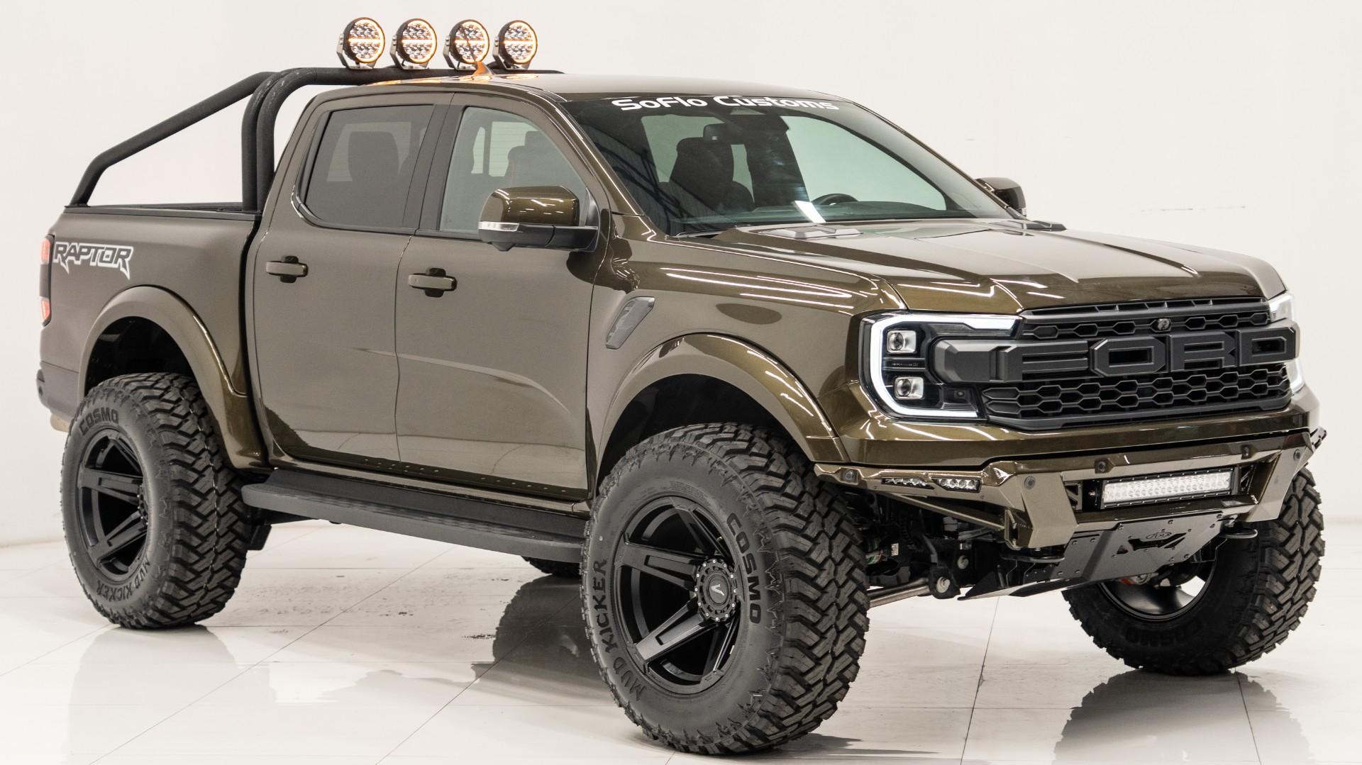 2024 FORD RANGER in Green, photo 4 of 5