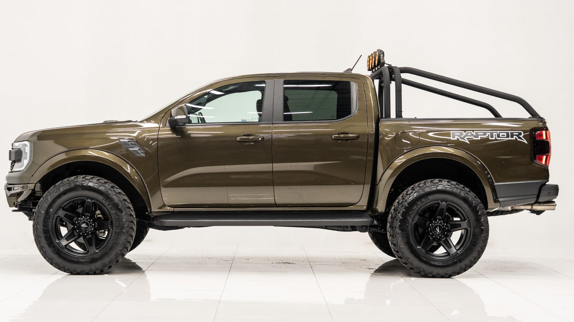 2024 FORD RANGER in Green, photo 2 of 5