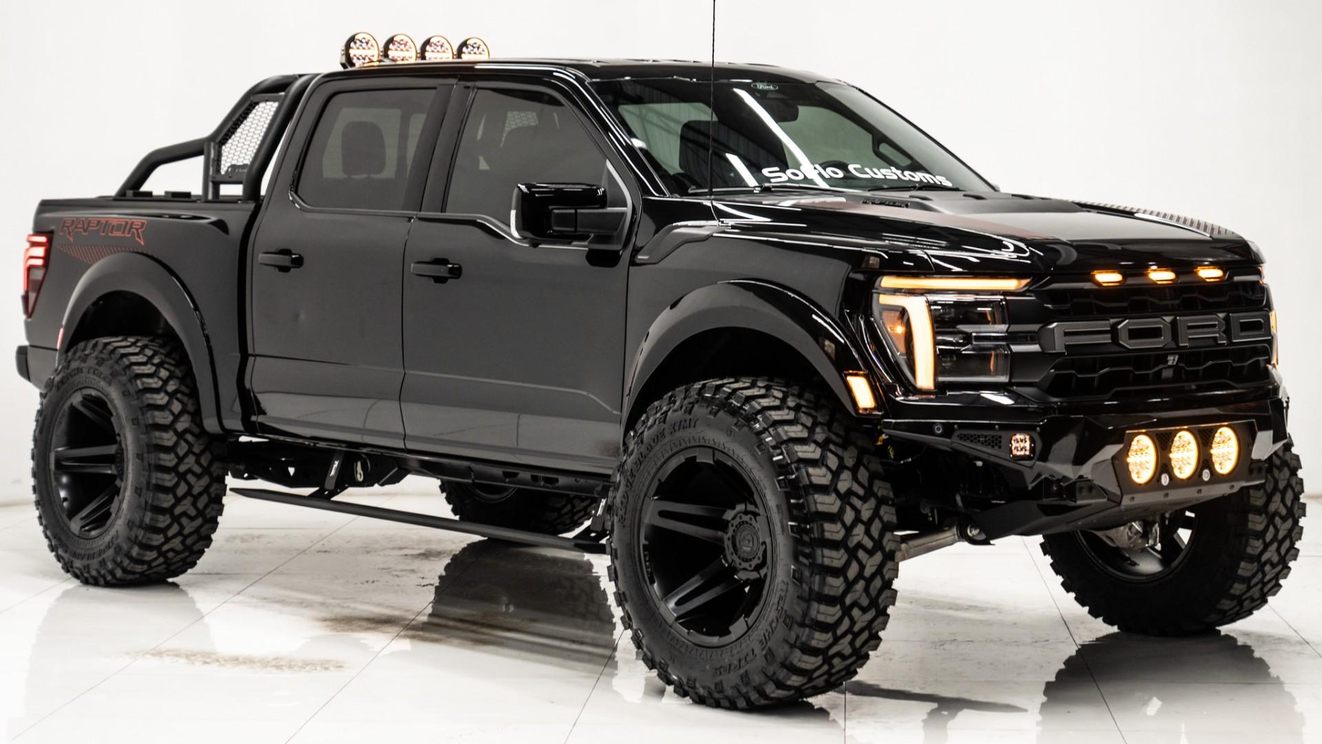 2025 FORD F-150 in Black, photo 2 of 5