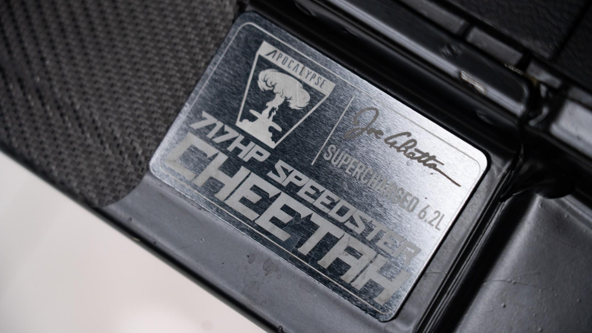 2025 APOCALYPSE SPEEDSTER in Black, photo 58 of 58