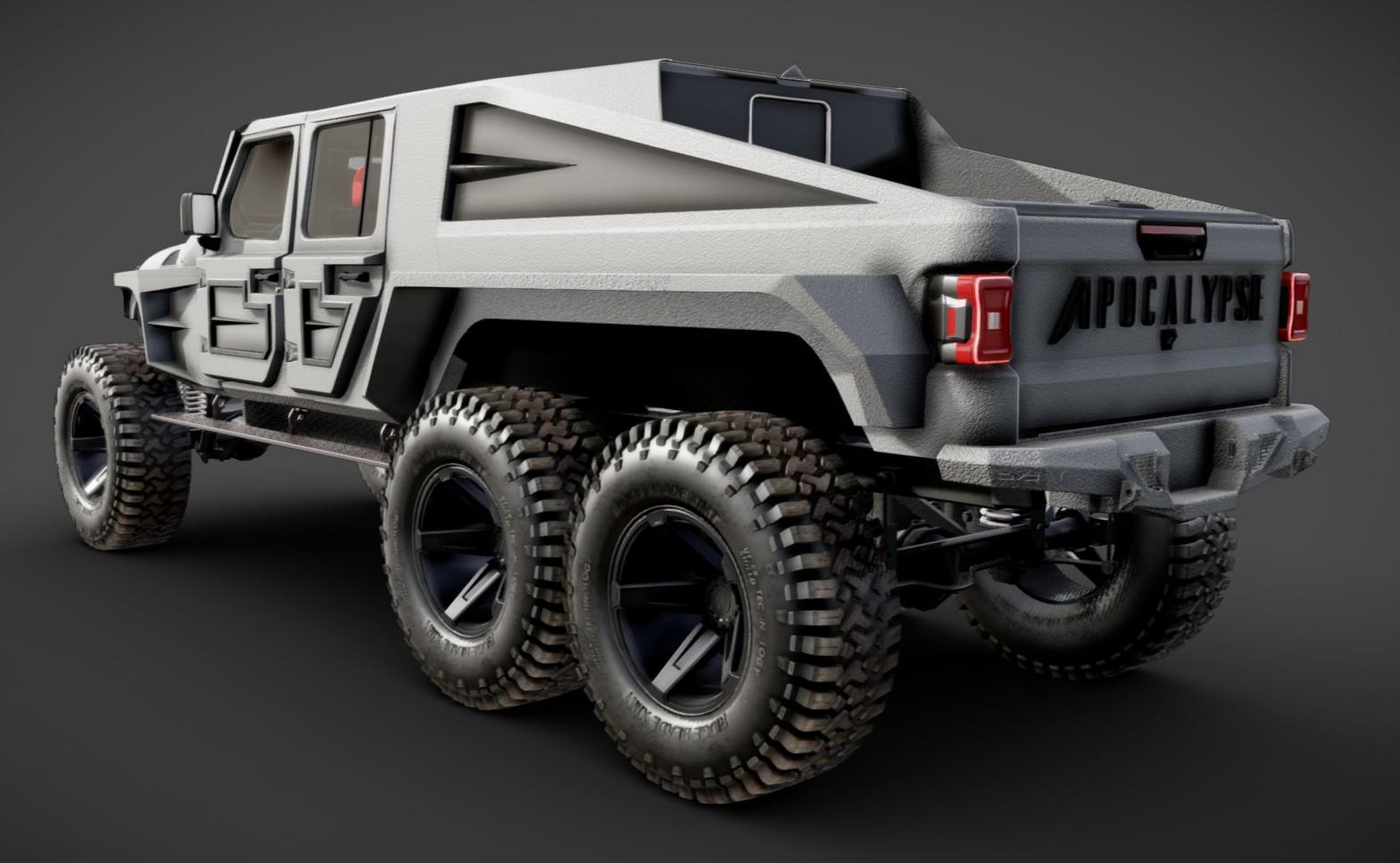 2025 APOCALYPSE HELLFIRE 6X6 in Gray, photo 3 of 7