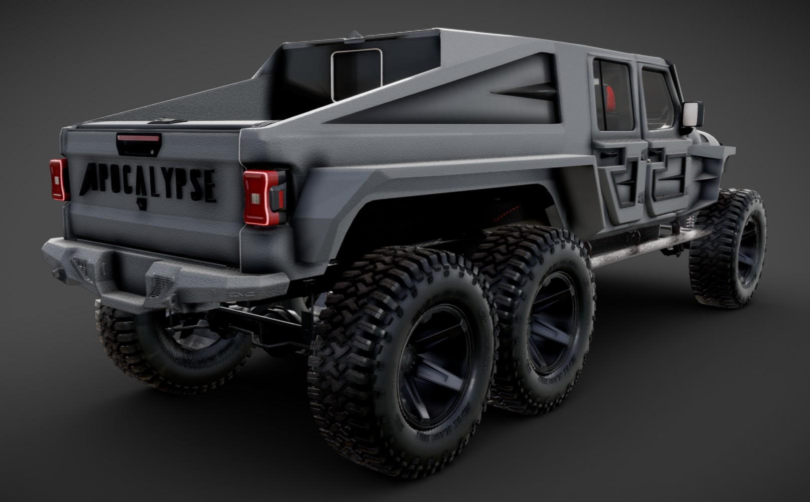 2025 APOCALYPSE HELLFIRE 6X6 in Gray, photo 5 of 7