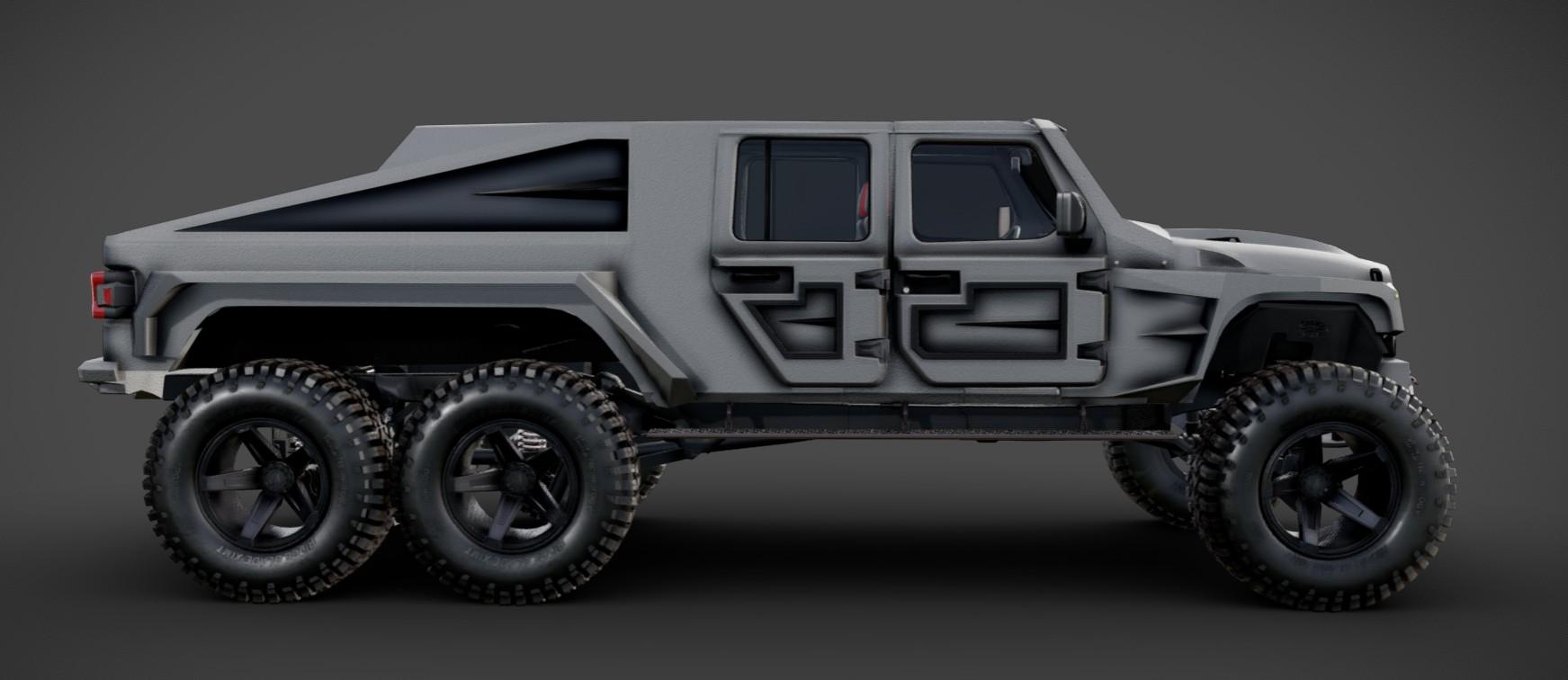 2025 APOCALYPSE HELLFIRE 6X6 in Gray, photo 6 of 7