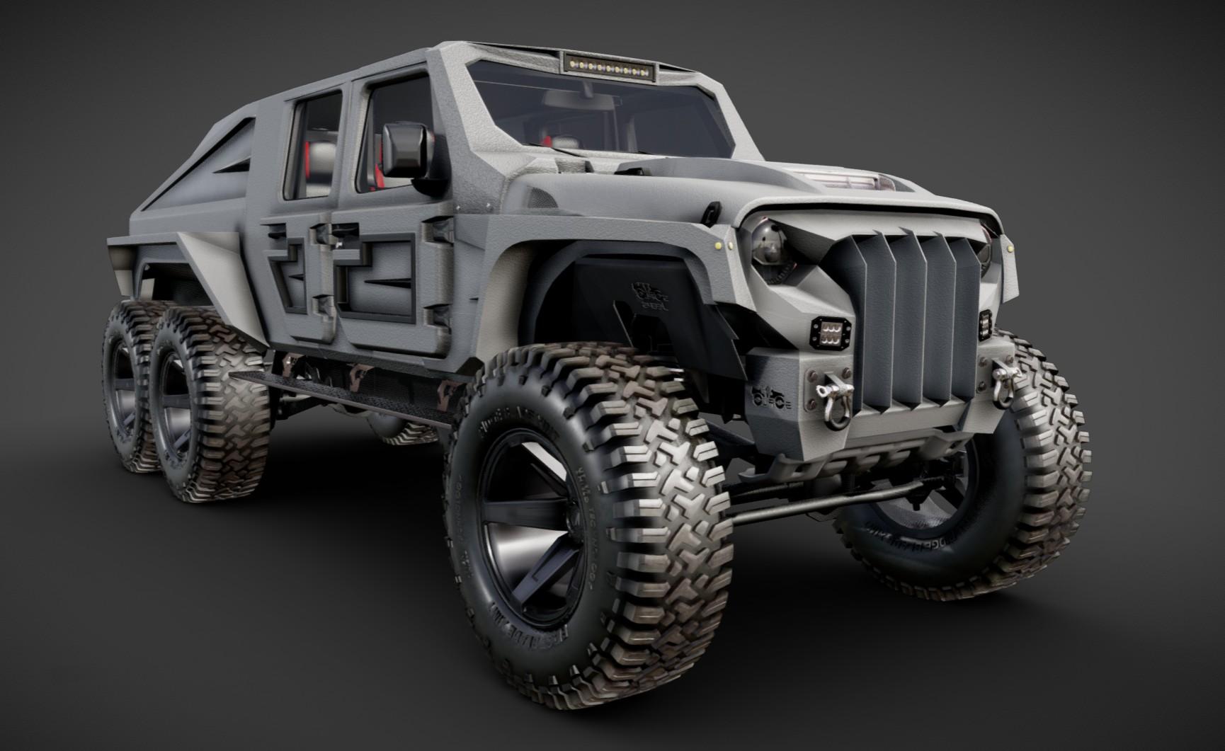2025 APOCALYPSE HELLFIRE 6X6 in Gray, photo 2 of 7