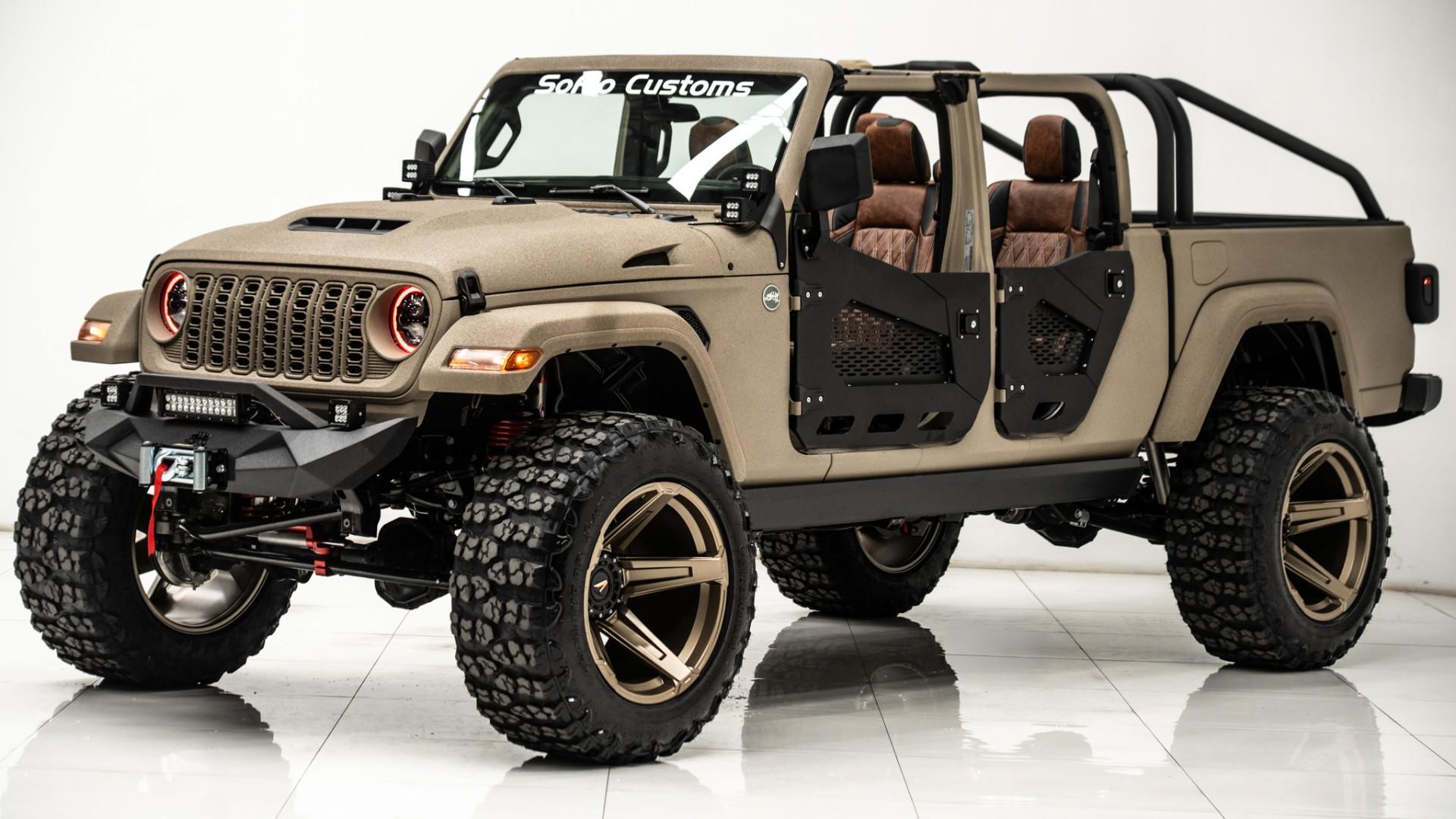 2025 JEEP GLADIATOR in Tan, photo 10 of 60
