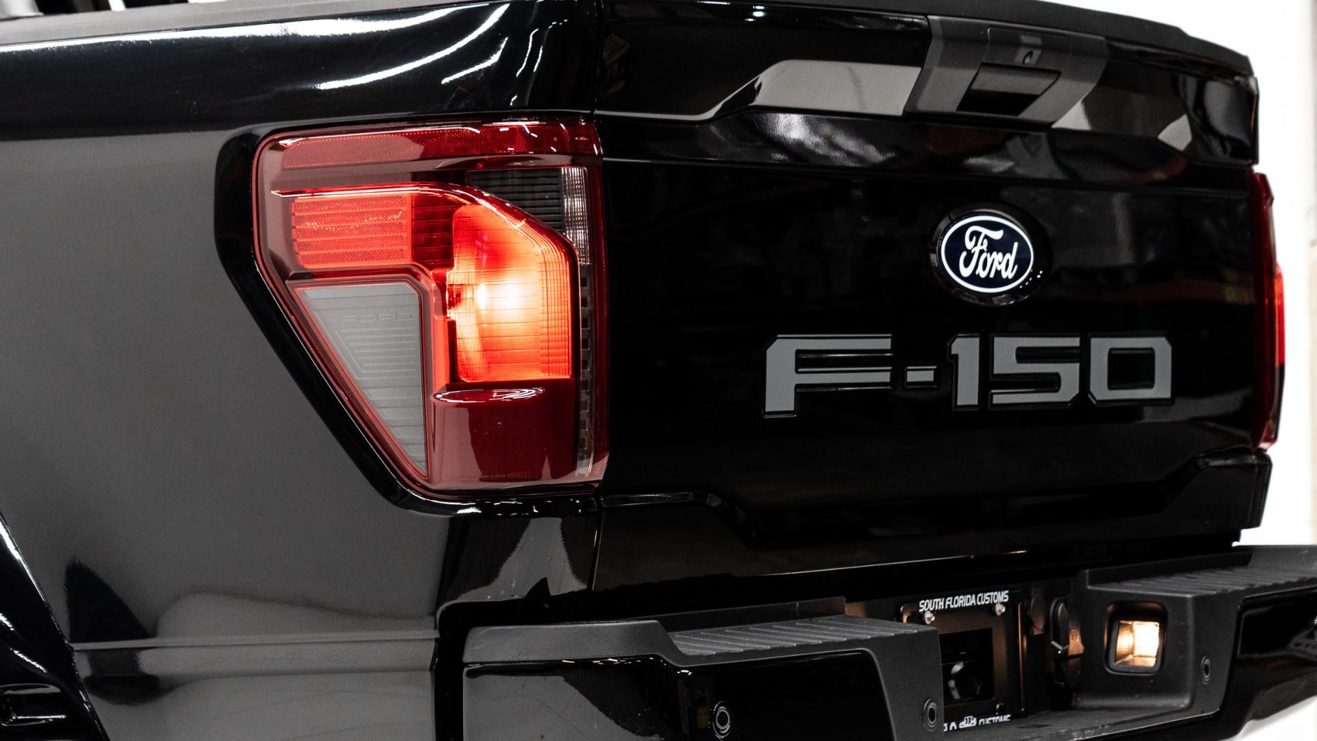 2024 FORD F-150 in Black, photo 32 of 44