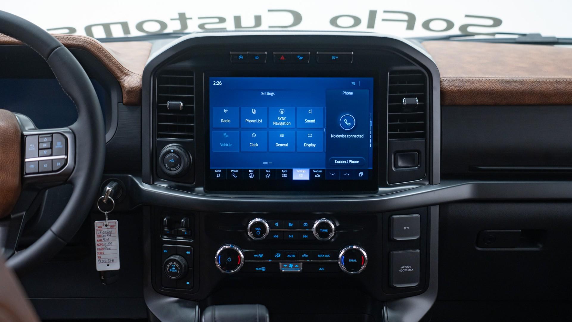 2024 FORD F-150 in Blue, photo 52 of 57