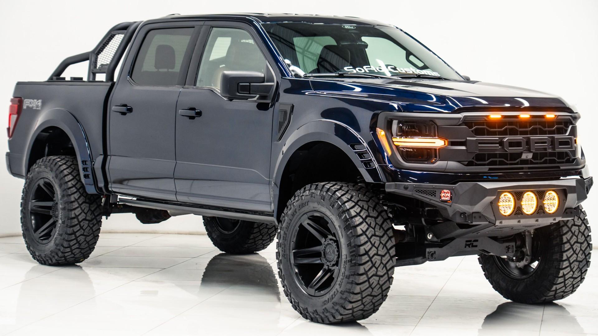 2024 FORD F-150 in Blue, photo 4 of 57