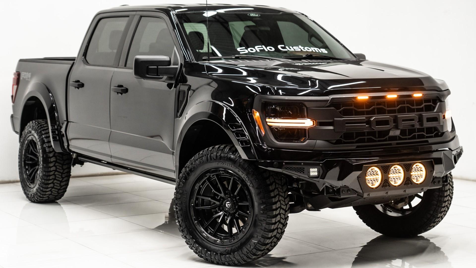2024 FORD F-150 in Black, photo 4 of 5