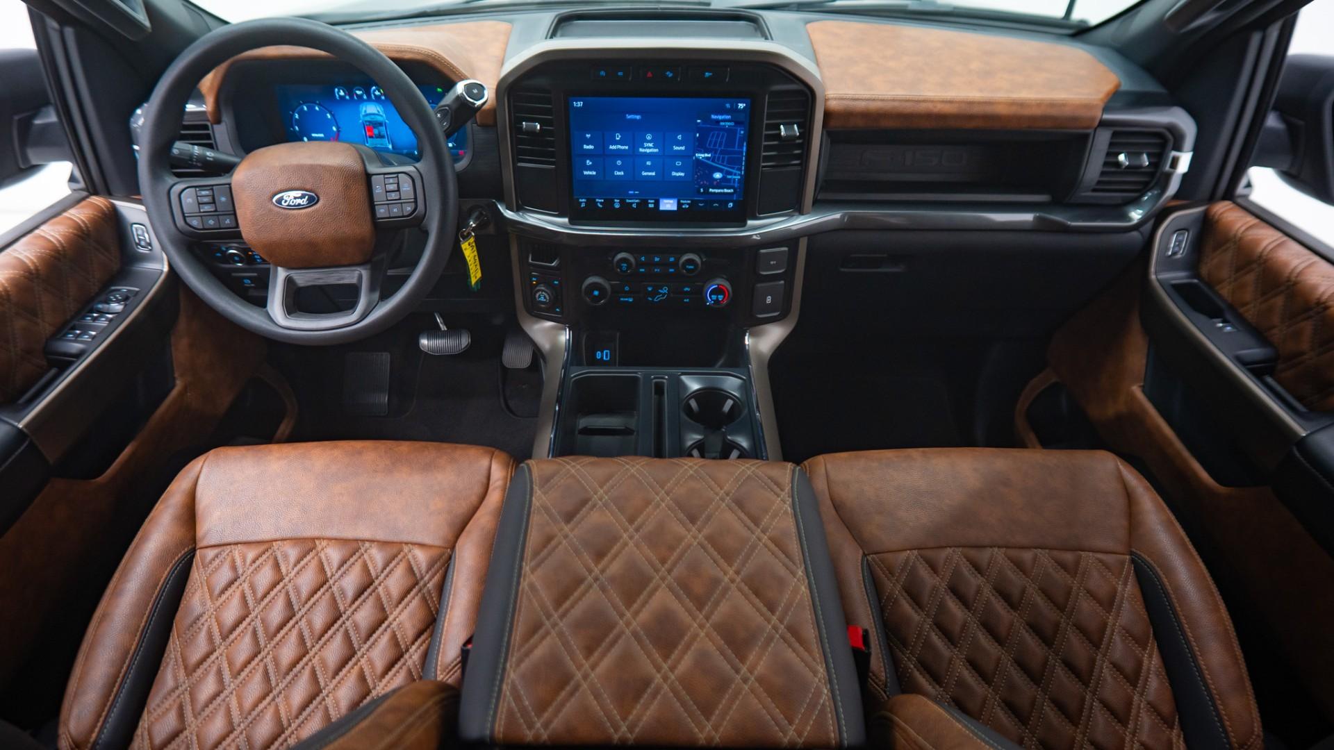 2024 FORD F-150 in Black, photo 2 of 5
