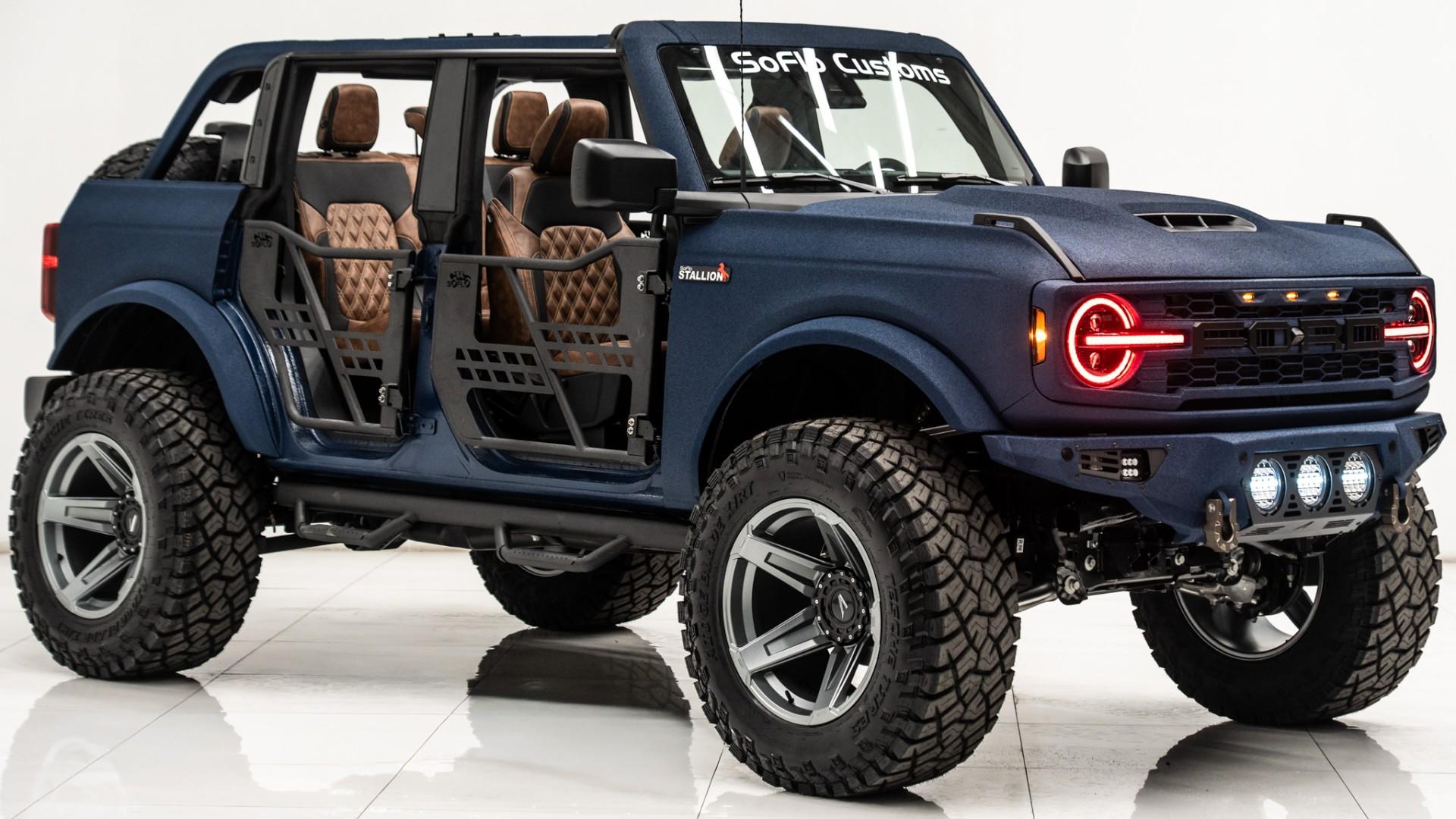 2025 FORD BRONCO in Blue, photo 2 of 56