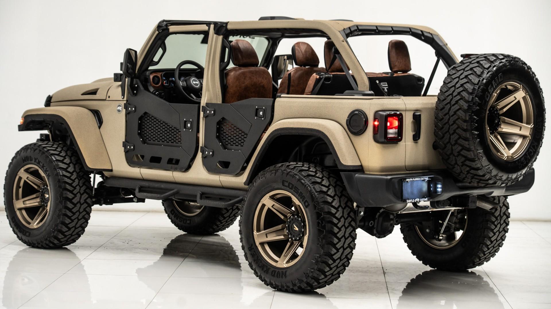 2024 JEEP WRANGLER in Tan, photo 12 of 58