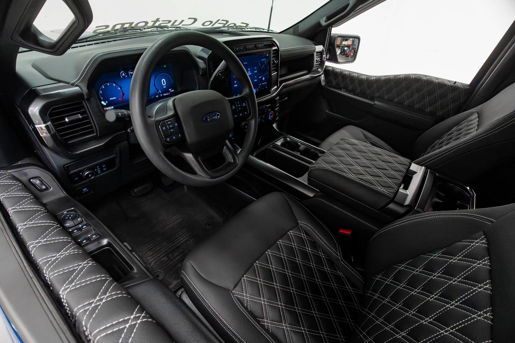 2024 FORD F-150 in Blue, photo 42 of 52