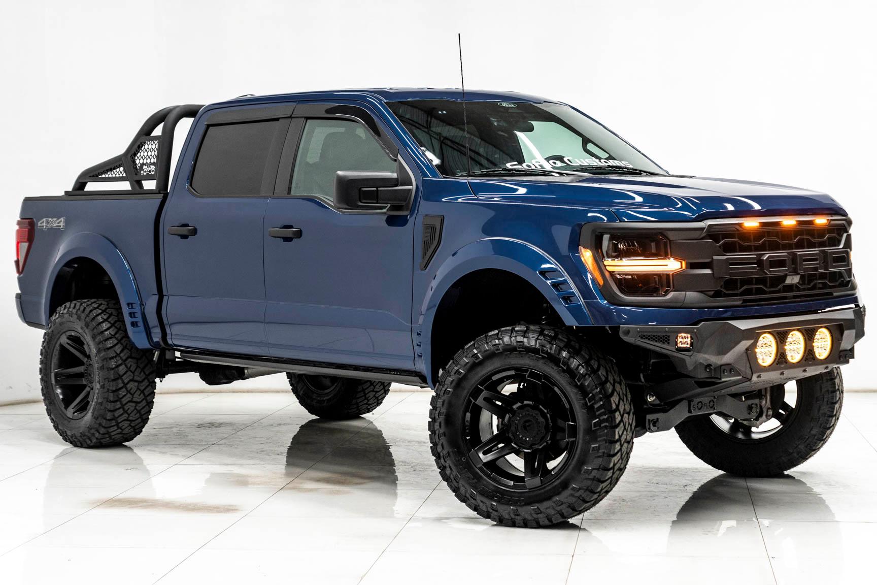 2024 FORD F-150 in Blue, photo 4 of 52