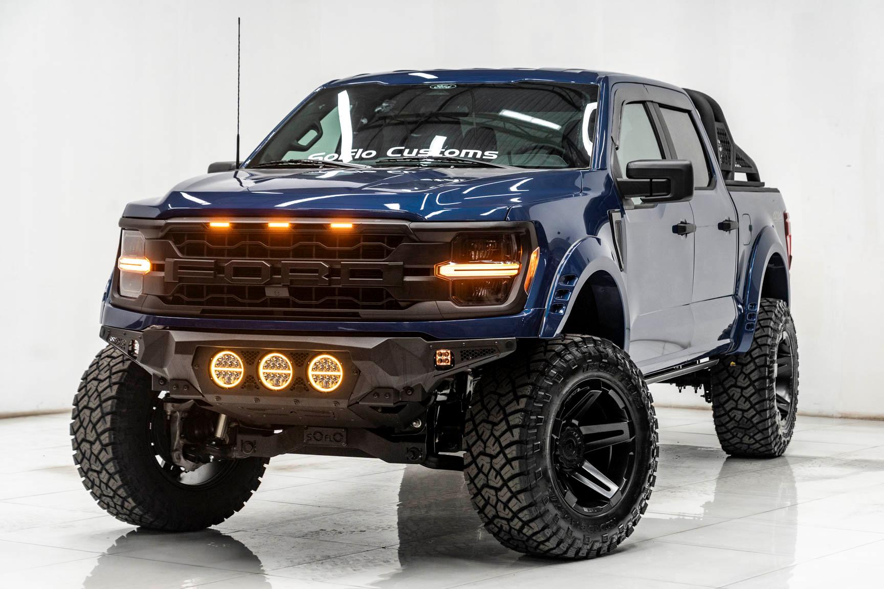 2024 FORD F-150 in Blue, photo 12 of 52