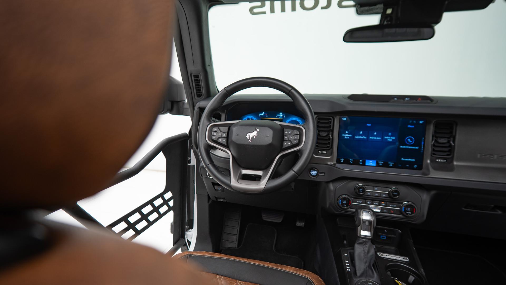 2025 FORD BRONCO in White, photo 35 of 56