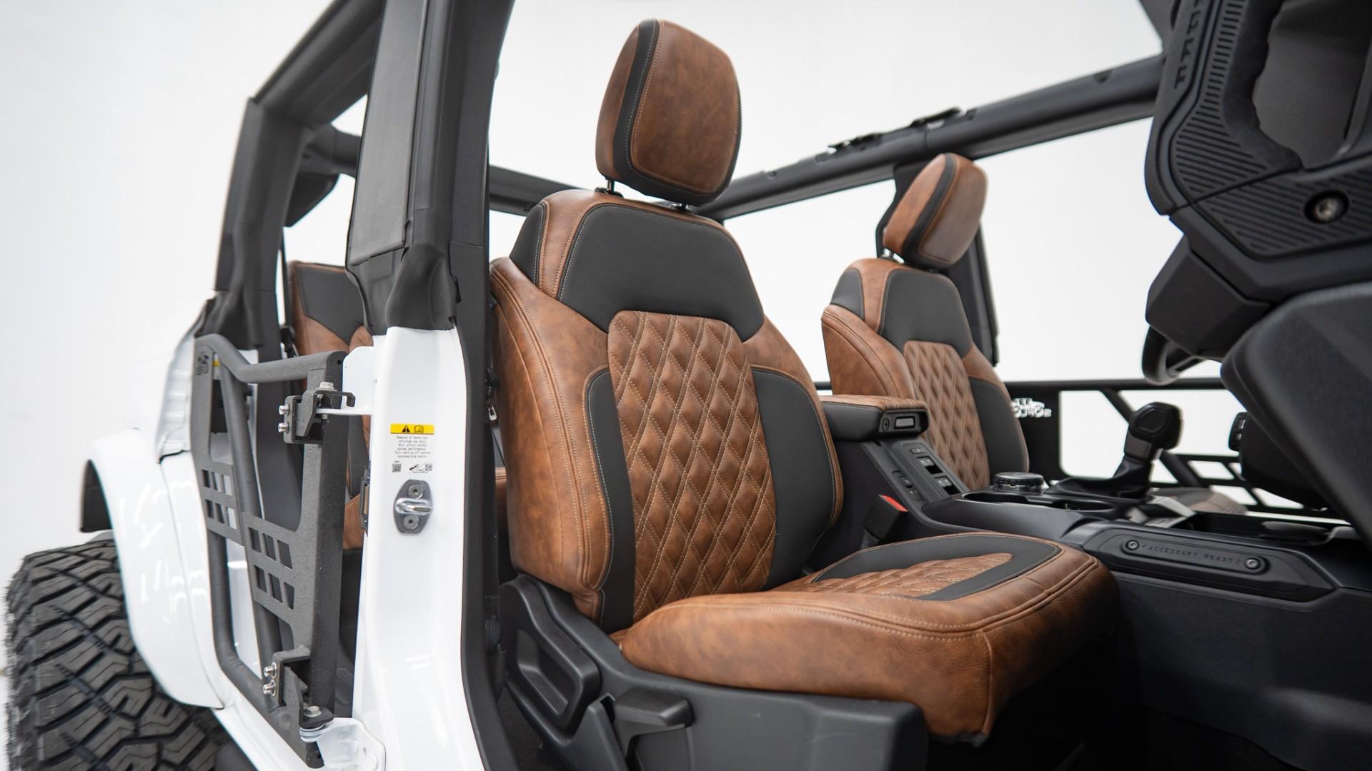 2025 FORD BRONCO in White, photo 44 of 56